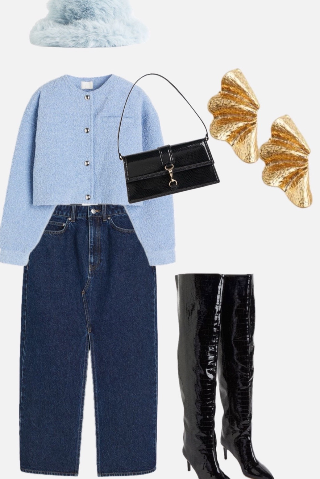 Denim skirt outfit idea

#LTKstyletip #LTKMostLoved #LTKover40