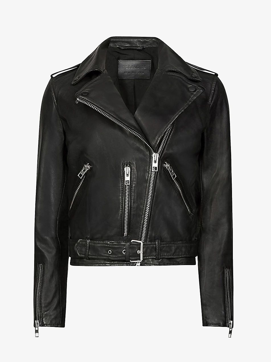 Balfern leather biker jacket | Selfridges