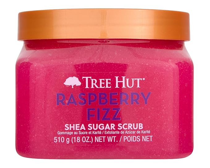 Tree Hut Raspberry Fizz Shea Sugar Scrub | Exfoliating Body Scrub Removes Dead, Dry Skin for a So... | Amazon (US)