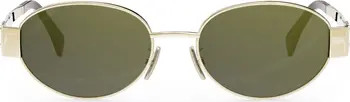 CELINE Triomphe 54mm Oval Sunglasses | Nordstrom | Nordstrom