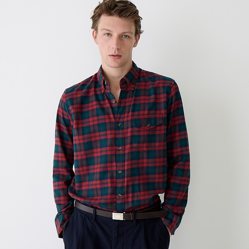 J.Crew: Cotton-cashmere Shirt For Men | J. Crew US