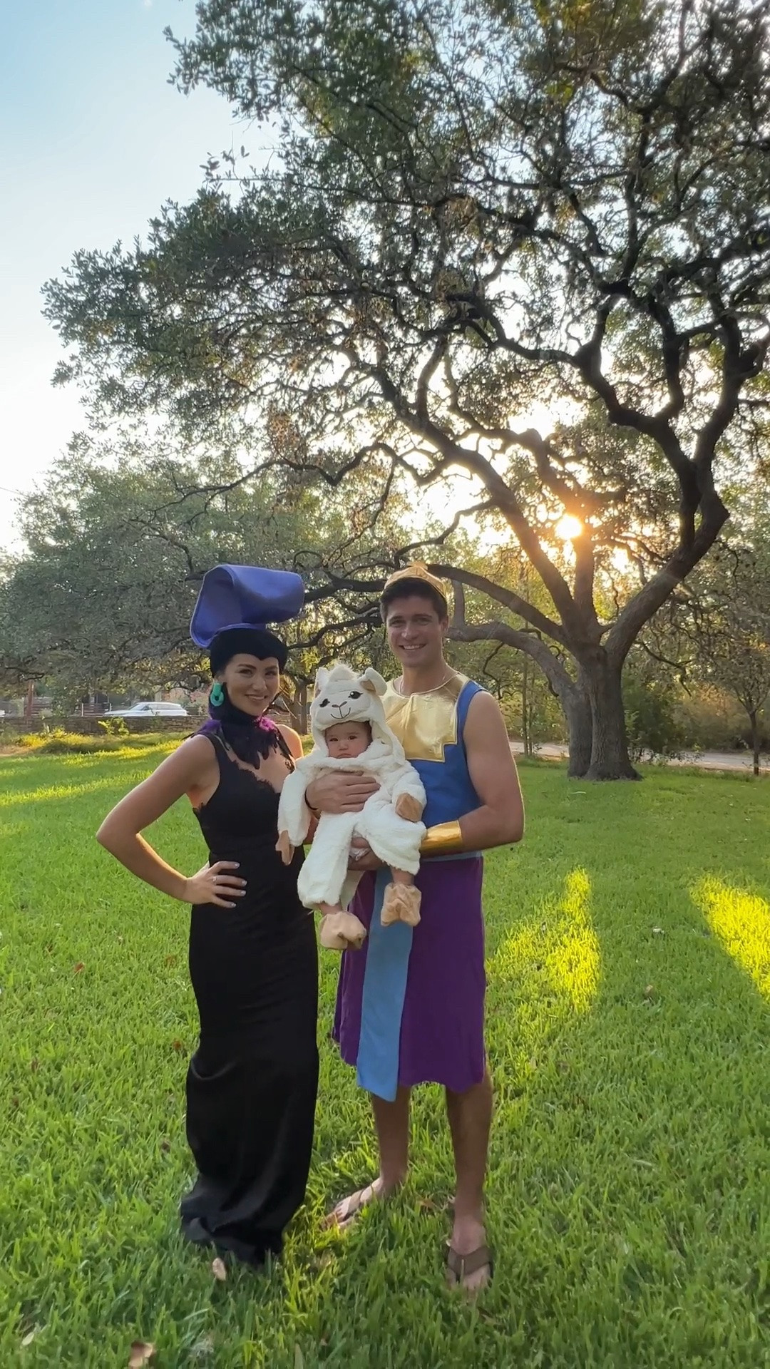 Emperor’s New Groove Family Halloween Costume | DIY Yzma, Kronk & Baby Kuzco Llama

The cutest Disney family Halloween costume idea inspired by The Emperor’s New Groove! I dressed up as a DIY Yzma, my husband was Kronk, and our baby was Kuzco as a llama. Such a funny and unique family costume for parents with a baby—and an easy Disney Halloween costume idea to recreate at home. Save this for DIY family Halloween costume inspiration!

#FamilyHalloweenCostume #EmperorsNewGroove #DisneyHalloween #DIYHalloweenCostume #FamilyCostume

#LTKKids #LTKBaby #LTKSeasonal