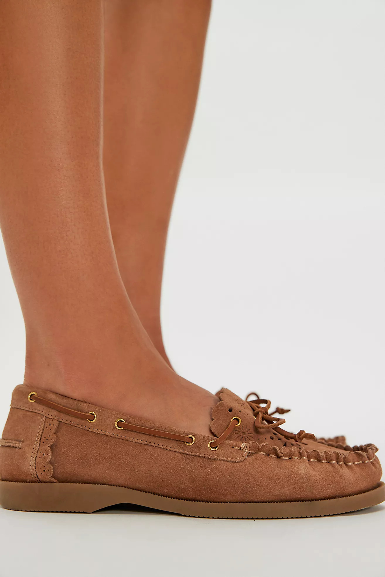 Lagoon Cut-Out Boat Shoes | Free People (Global - UK&FR Excluded)