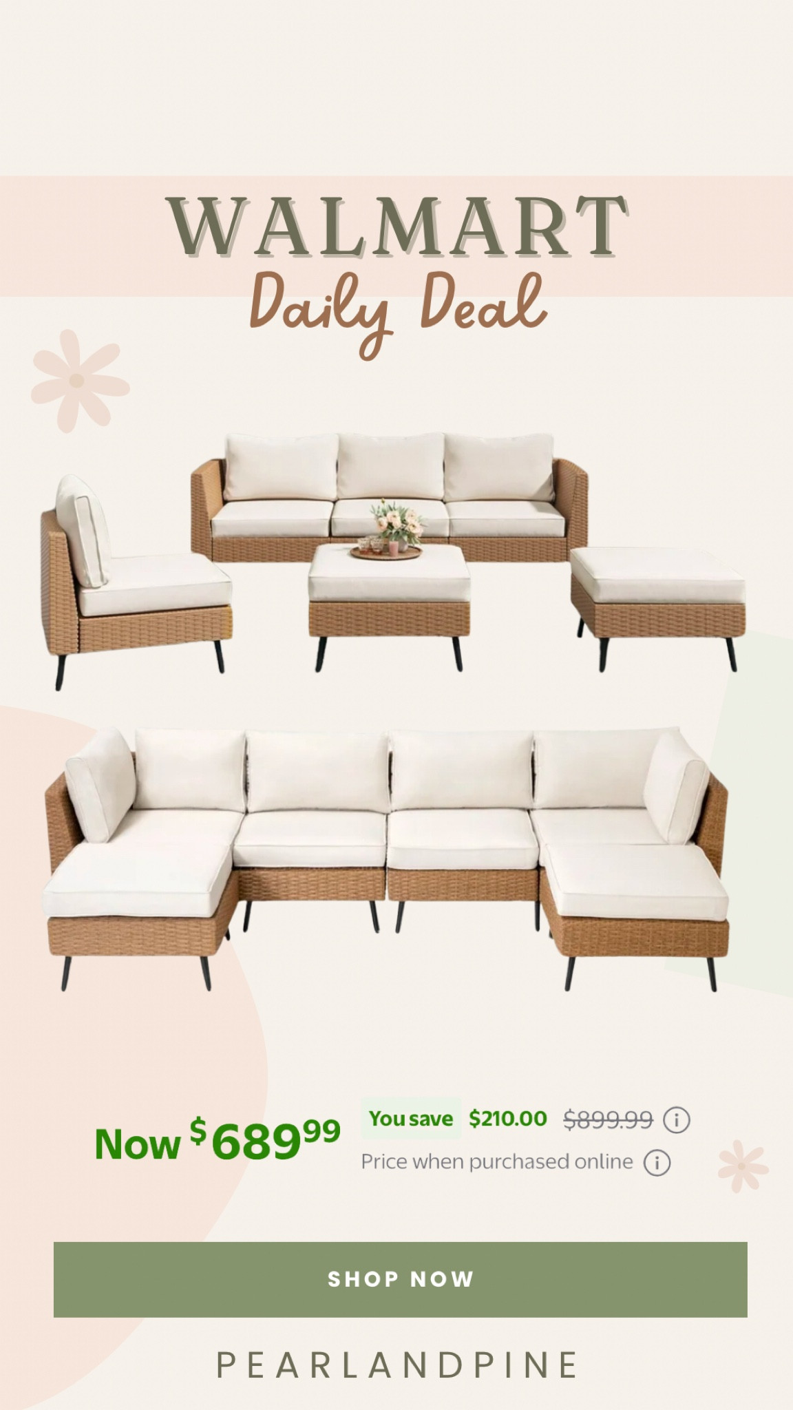 The cutest patio set from Walmart on major sale!

#LTKSaleAlert #LTKHome #LTKSeasonal