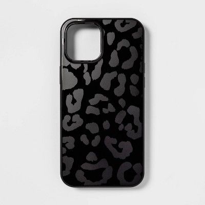 heyday™ Apple iPhone Case - Black Leopard Print | Target