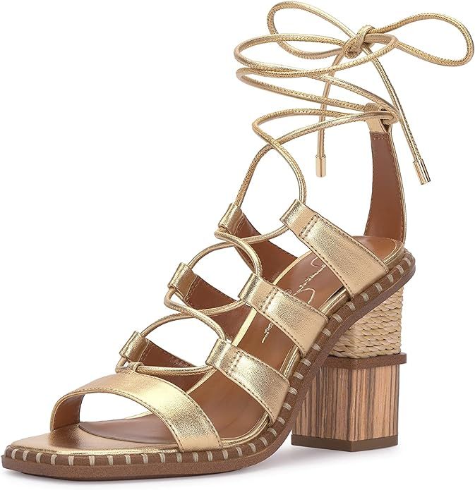 Jessica Simpson Women's Lonor High Heel Sandal Heeled | Amazon (US)