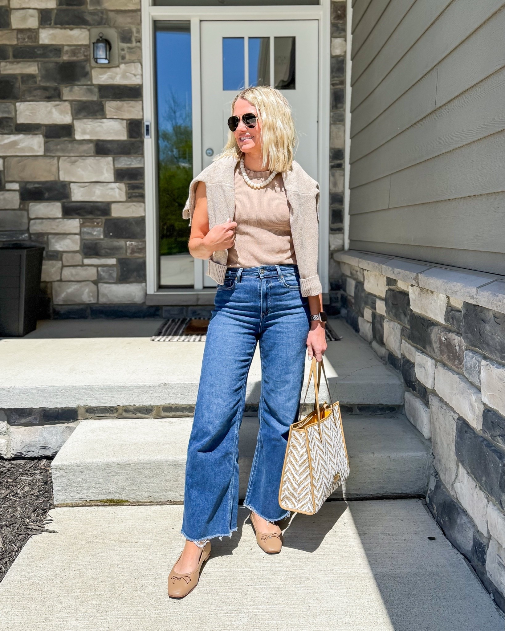 What I wore this week! 
Tank-small
Jeans- 25
Cardigan- xs

#LTKootd #LTKPetite #LTKOver40