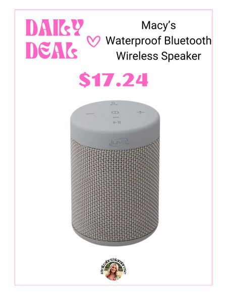 macys wireless bluetooth speaker! 
under $20! 
such a steal!

#macys #speaker #bluetooth #wirelessspeaker #giftguide #teens

#LTKGiftGuide #LTKU #LTKhome
