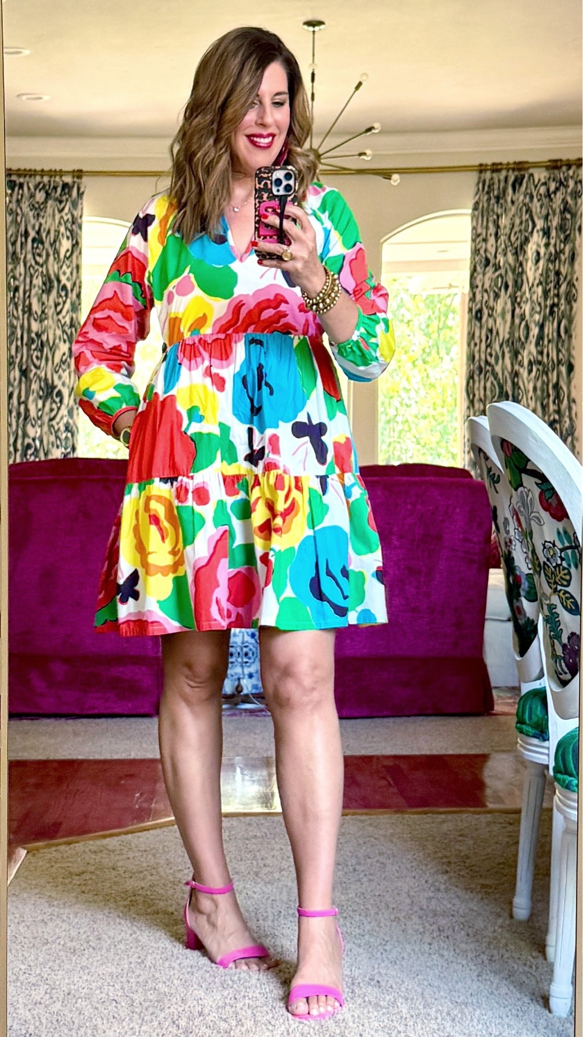 These affordable hot pink sandals are a summer staple for me! The 2” block heel is easy on my feet. Comes in almost 20 colors! (Dress is old J Crew)

#LTKOver40 #LTKootd #LTKWedding