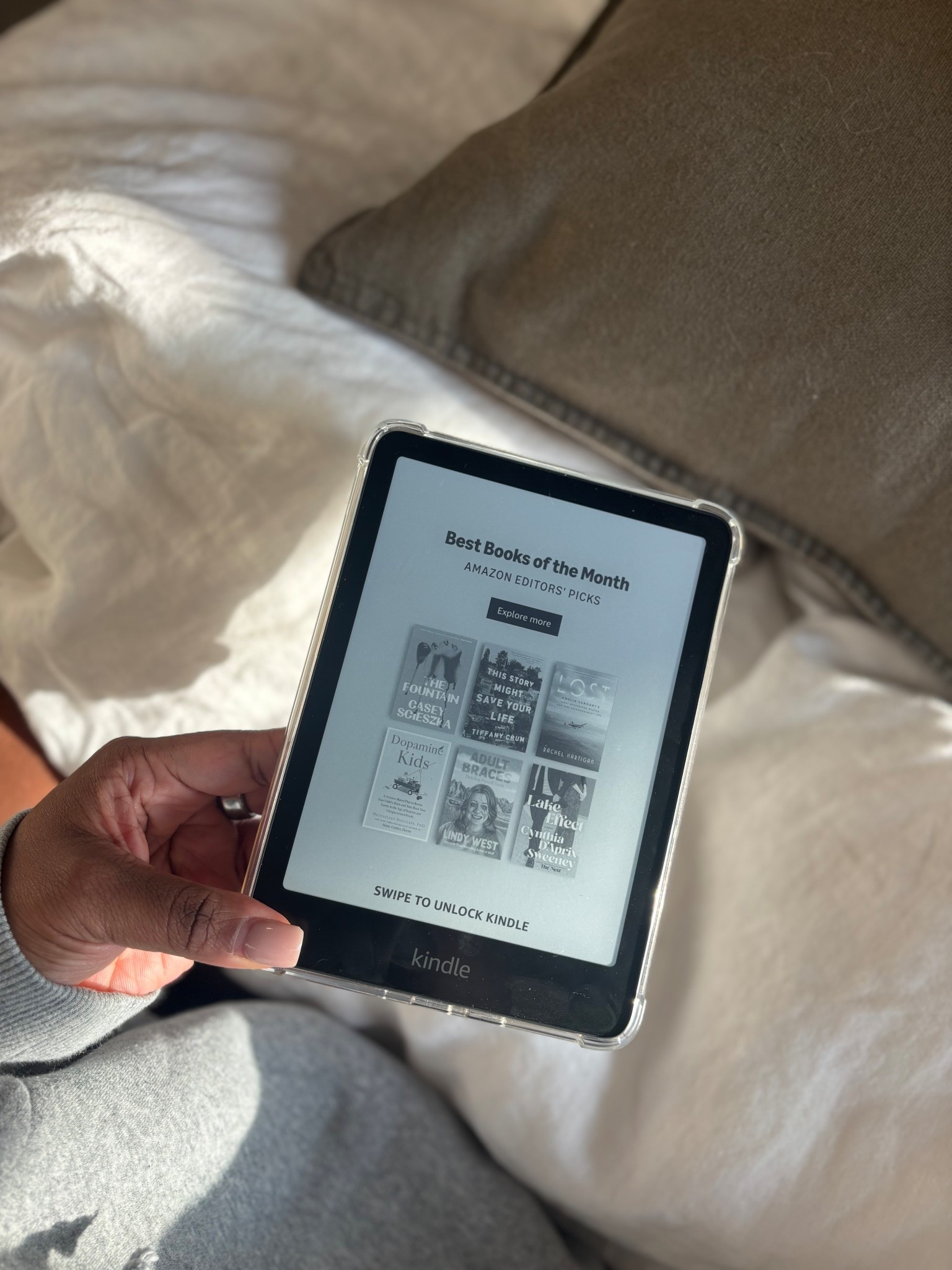 Read so much last year, I invested in a kindle and have no regrets! I read so fast on this thing and it’s so light for travel. The battery lasts for a week! 

#LTKstorytime #LTKSaleAlert #LTKvlog