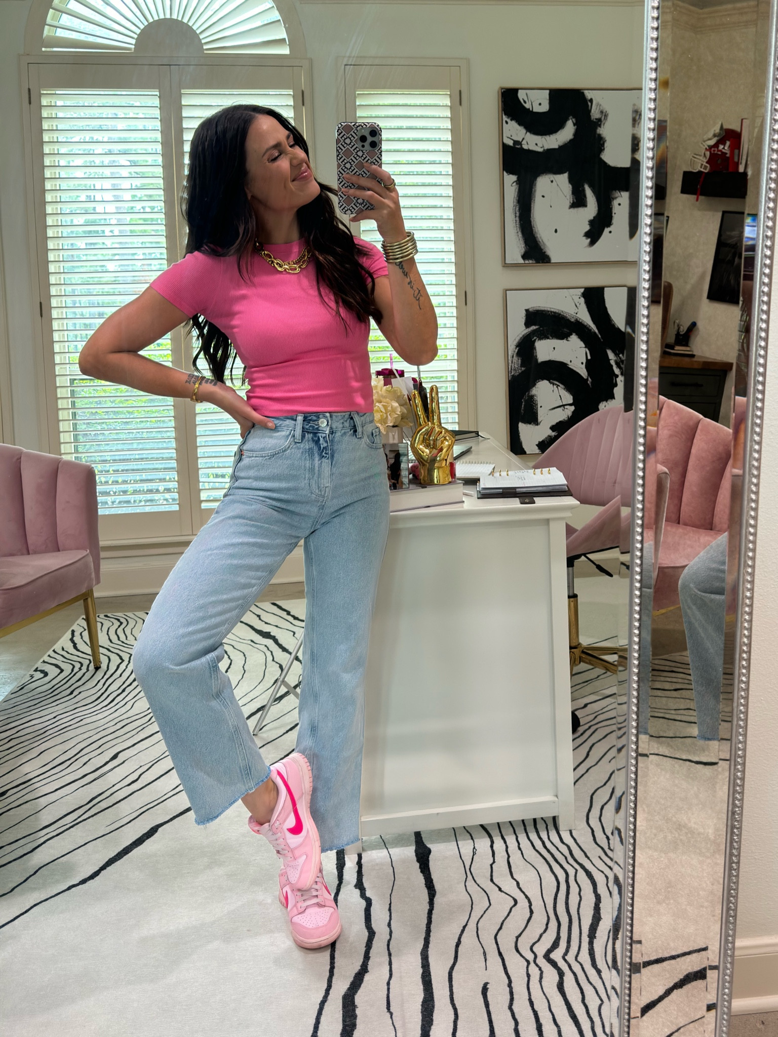 Skims // Zara jeans // Nike dunks // ootd // summer outfit 

#LTKShoeCrush #LTKSeasonal #LTKStyleTip