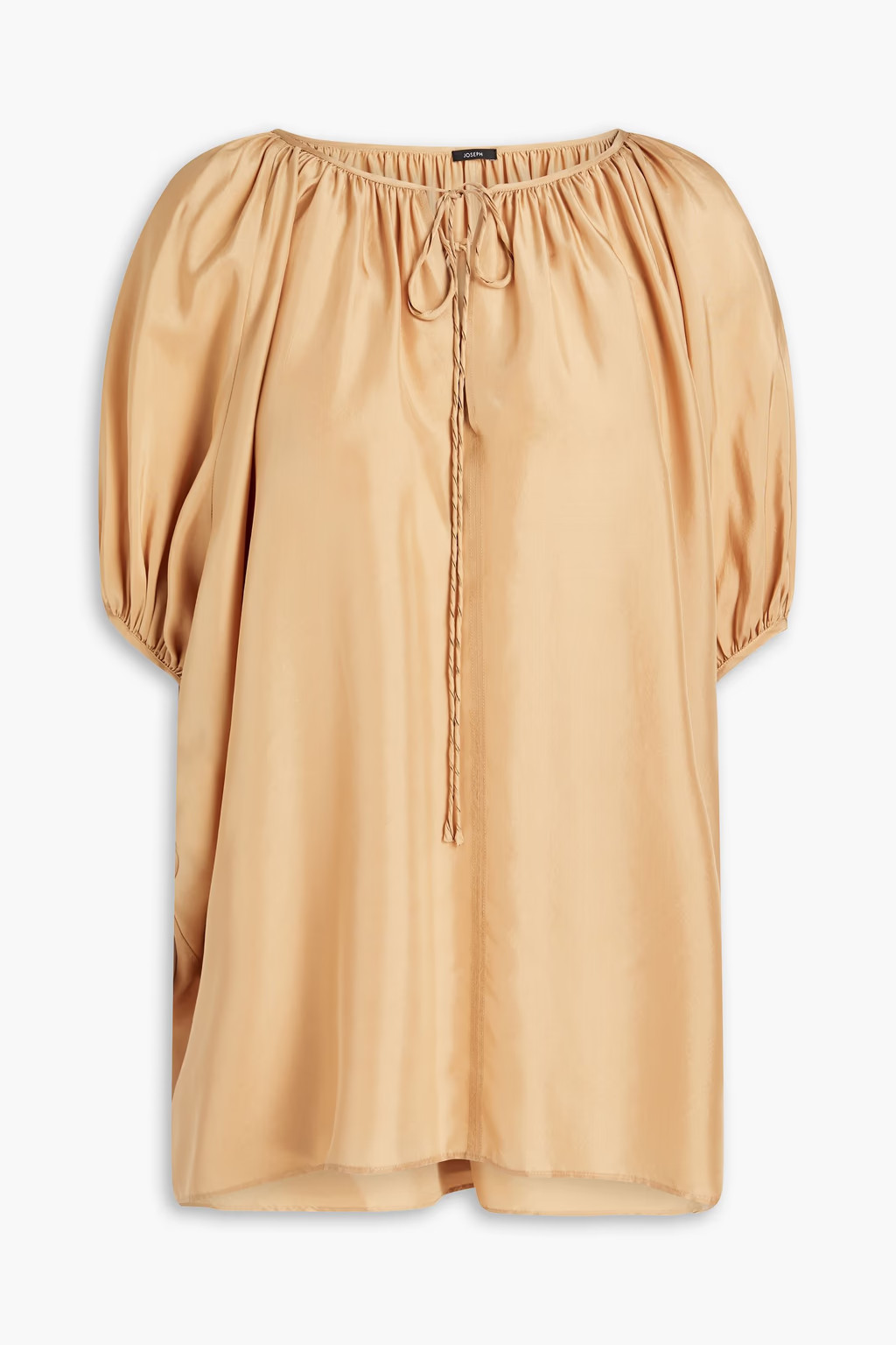Briela gathered silk-habotai top | The Outnet (UK and Europe)