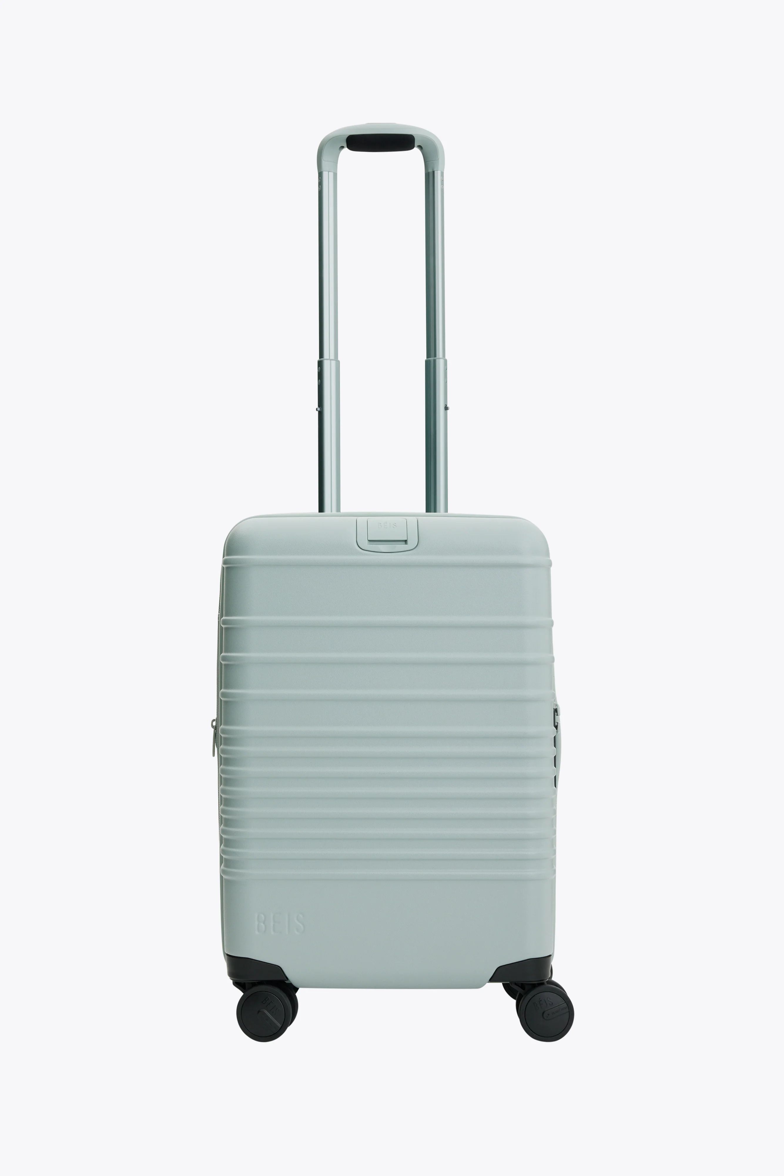 BÉIS 'The Carry-On Roller' In Slate - 21" Carry-On Slate Blue Rolling Luggage | BÉIS Travel