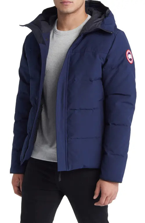 Canada Goose Macmillan Water Repellent 625 Fill Power Down Parka in Atlantic Navy at Nordstrom, S... | Nordstrom