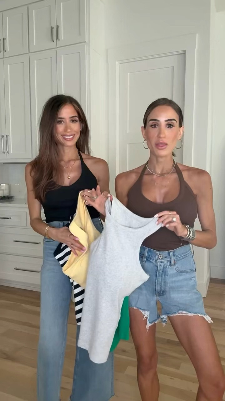 Spring outfit ribbed tank size xs Amazon finds 

#LTKSpringSale #LTKPetite #LTKSaleAlert