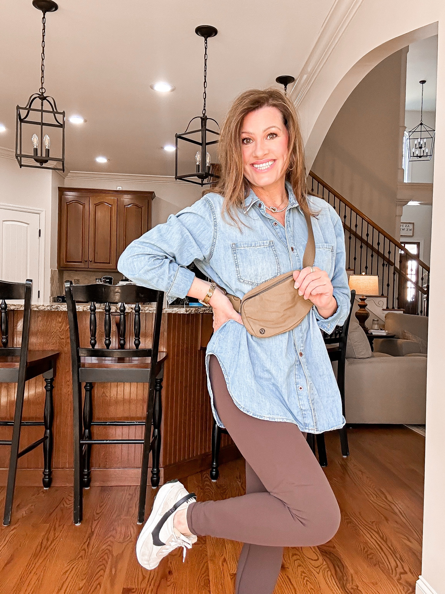 OOTD- Running errands. #leggings #denim #over40 #walmart #amazon

#LTKU #LTKOver40 #LTKSaleAlert