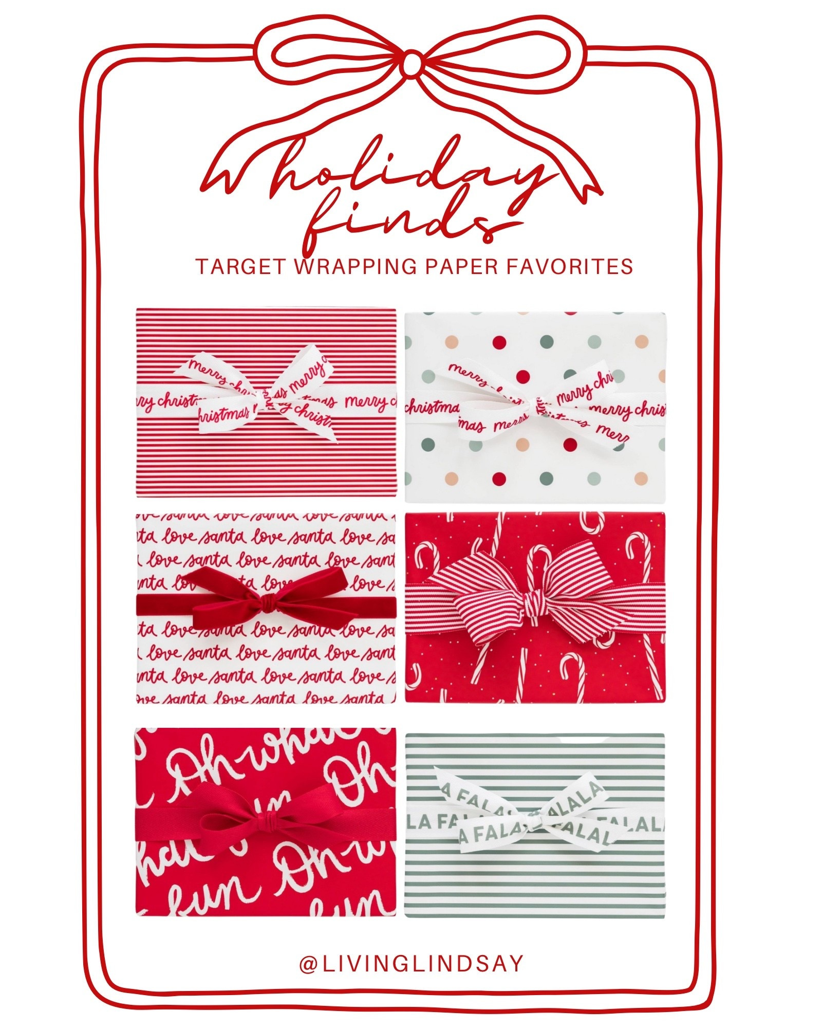 wrapping paper, holiday gift wrap, Christmas gift wrap, Target holiday finds, Target wrapping paper, Christmas wrapping ideas, holiday packaging, gift wrap favorites, festive gift wrap, affordable holiday decor, Christmas essentials, holiday home finds, red and green decor, Target Christmas finds, Christmas prep

#LTKHoliday #LTKmomlife #LTKGiftGuide

#LTKmomlife #LTKGiftGuide #LTKHoliday