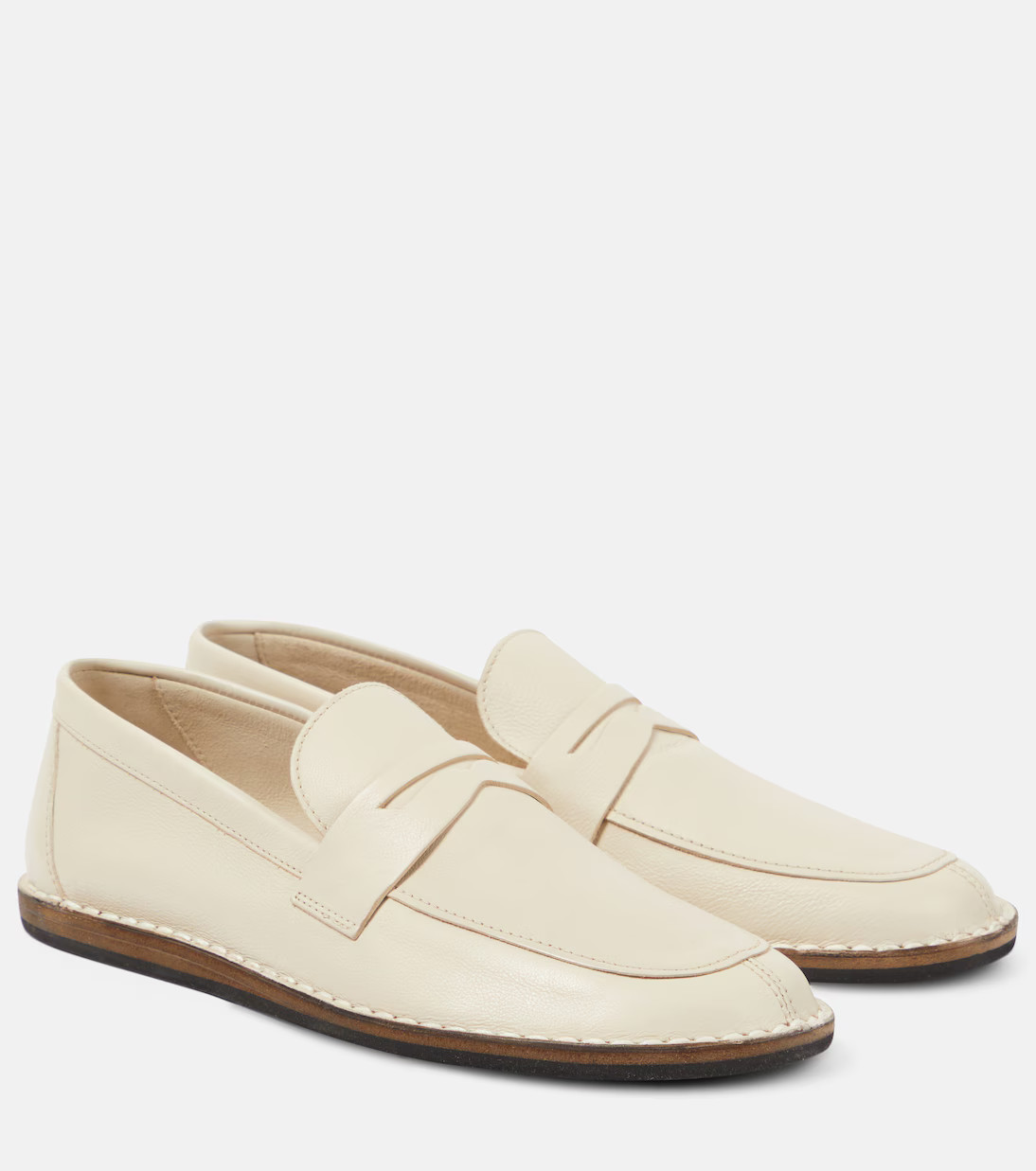 Cary leather penny loafers | Mytheresa (UK)