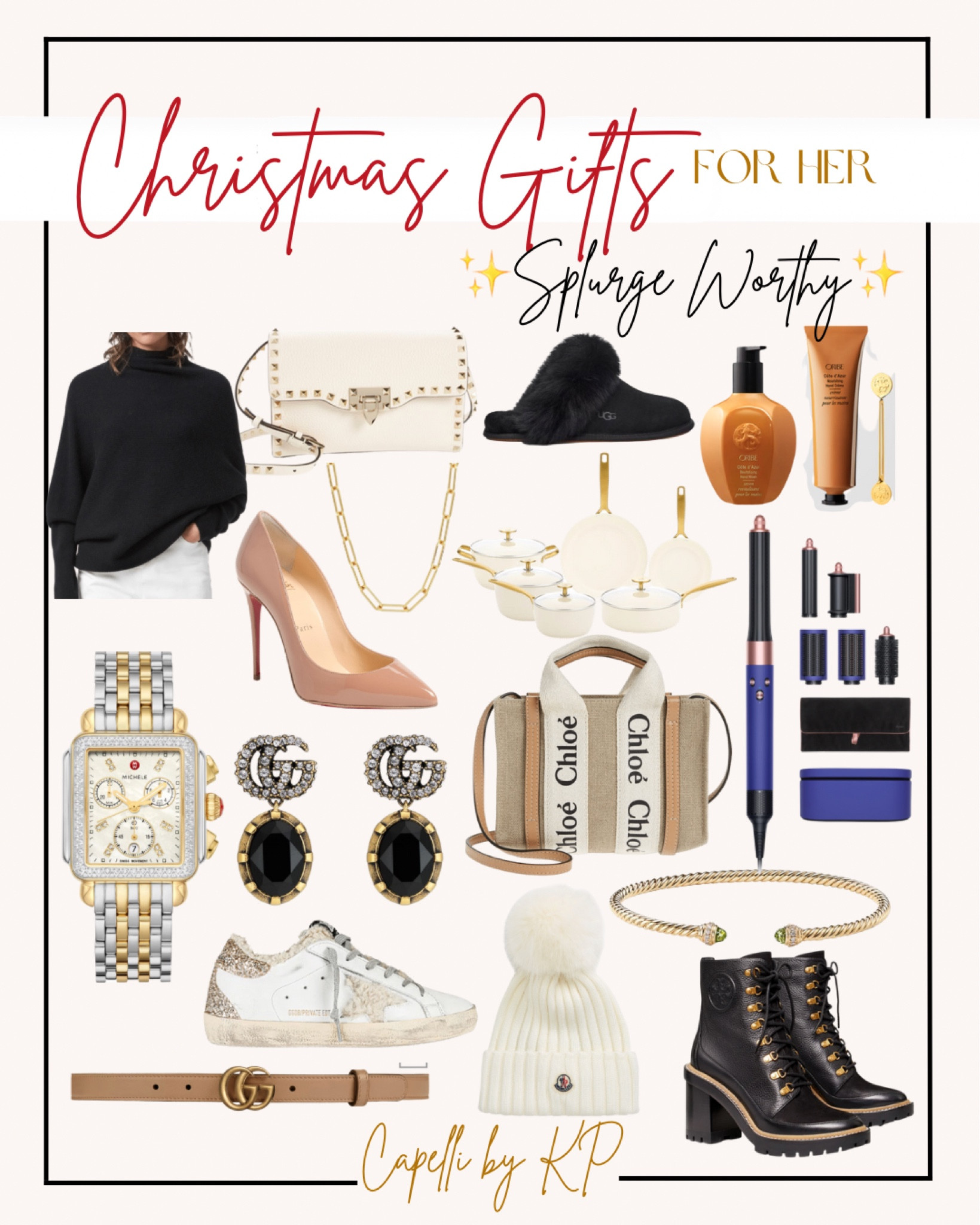 Splurge Worthy Gifts 
Luxe Gifts 
For Her

#LTKSeasonal #LTKHoliday