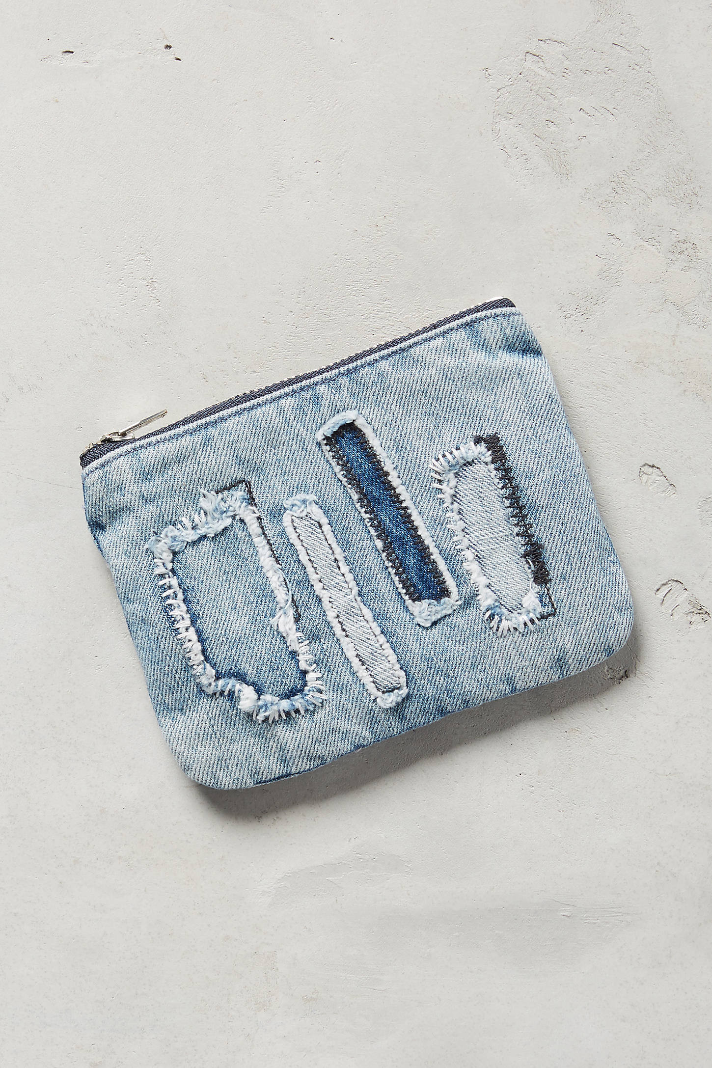 Patchwork Denim Pouch | Anthropologie (US)