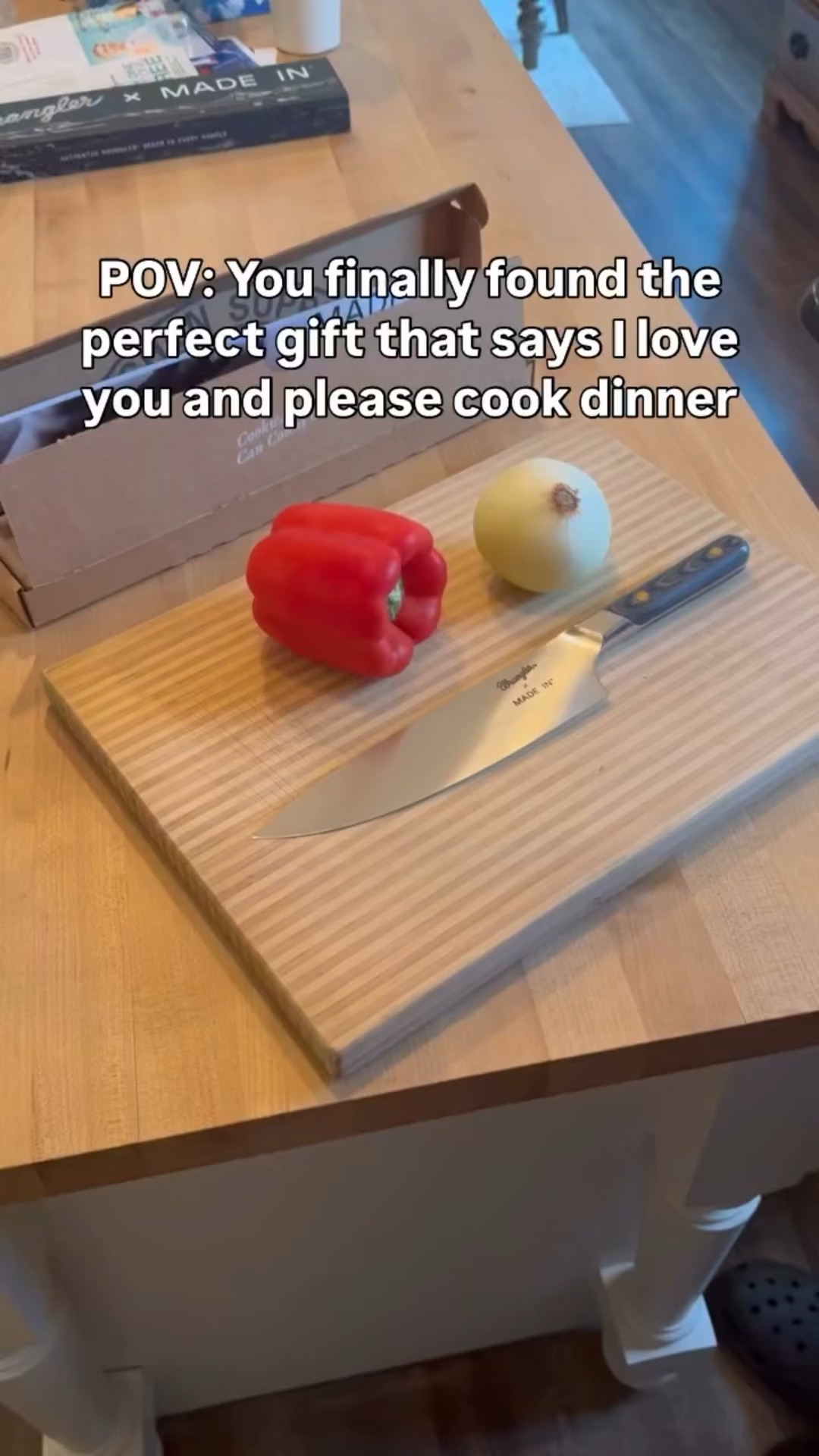 Who else can relate to being the 🐐 of gift giving? 💁🏼‍♀️

It’s 100% my love language. I live for finding something that’s thoughtful, practical, and totally unexpected in the best way.

This year’s birthday gift for my husband? The Wrangler x Made In Chef Knife, and it was a major win. 🏆 

Crafted in France by fifth-generation bladesmiths, this knife is fully forged from nitrogen-treated stainless steel, paired with a limited edition Wrangler denim handle (yes, real denim). It’s insanely sharp, balanced, and built to last, just like the man I gave it to. 😉💪🏻

He’s the cook in our house and he’s amazing at it, so investing in quality products is something we truly value. 

We live a low-tox, holistic lifestyle, and that means paying attention to what we bring into our home.

This knife (and this brand) completely delivered. We’ll definitely be ordering from @madein again. 🙌 


#LTKHome #LTKMens #LTKSummerEdit