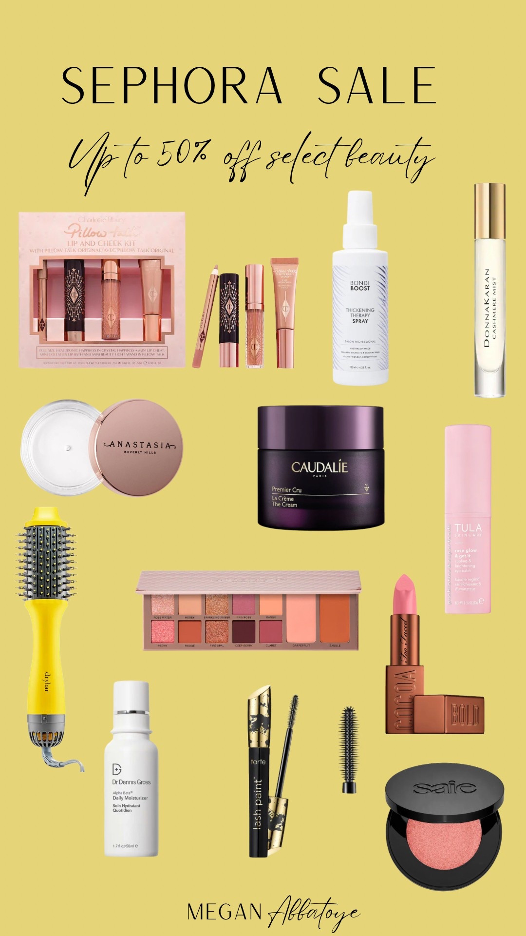 Sephora Sale. Up to 50% select beauty!!! Added all my favorites to this list and there is so much more! Lip kits, hair, perfume, style brush, eyeshadow palettes, mascara, skincare, brow freeze.




#LTKGiftGuide #LTKBeauty #LTKFindsUnder100