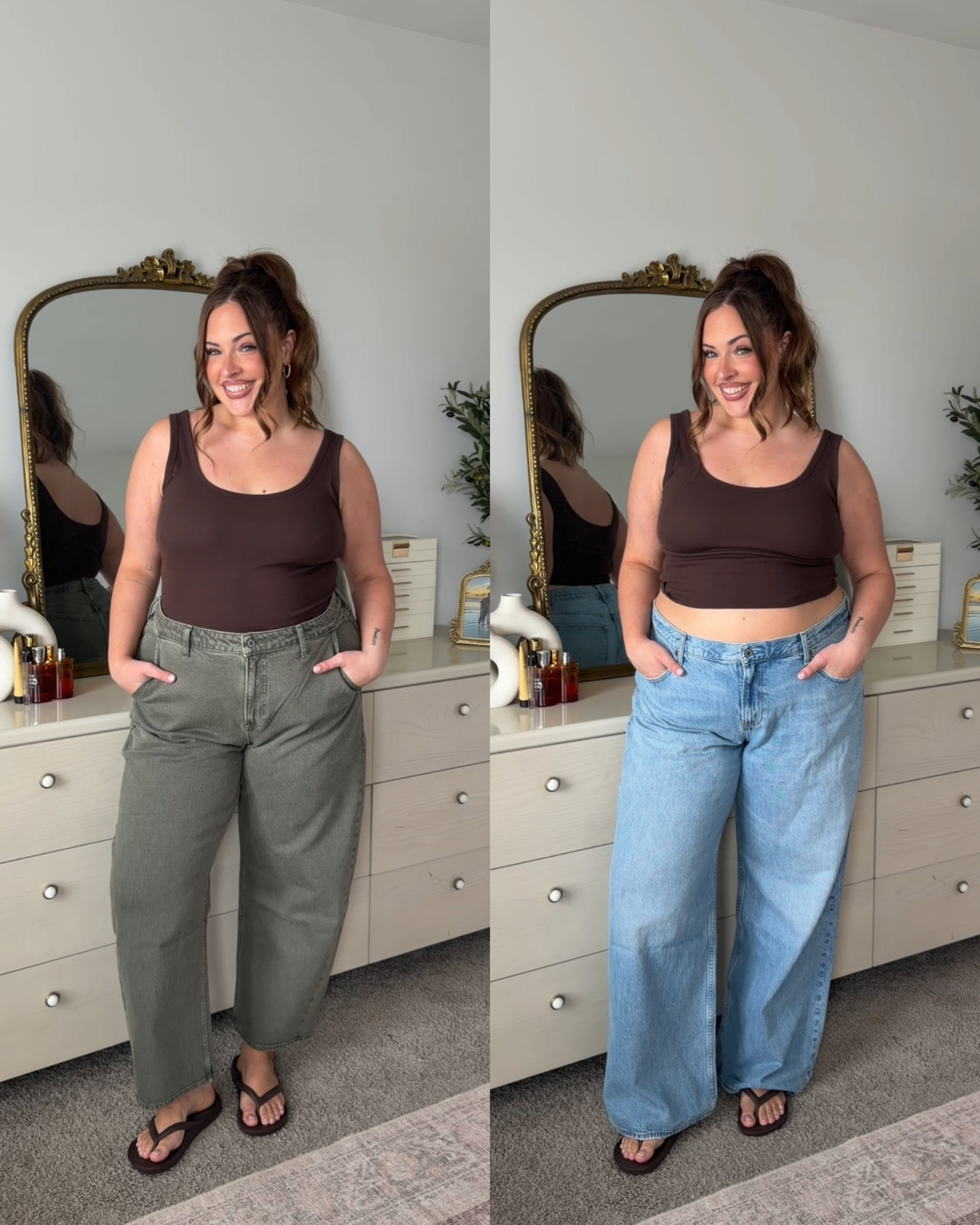 Picked up some new  curve friendly jeans from @abercrombie & they're on sale!! 

Stack code DENIMAF for an additional 15% off almost everything in stores & online now through August 10th in US/CA AbercrombiePartner 

 