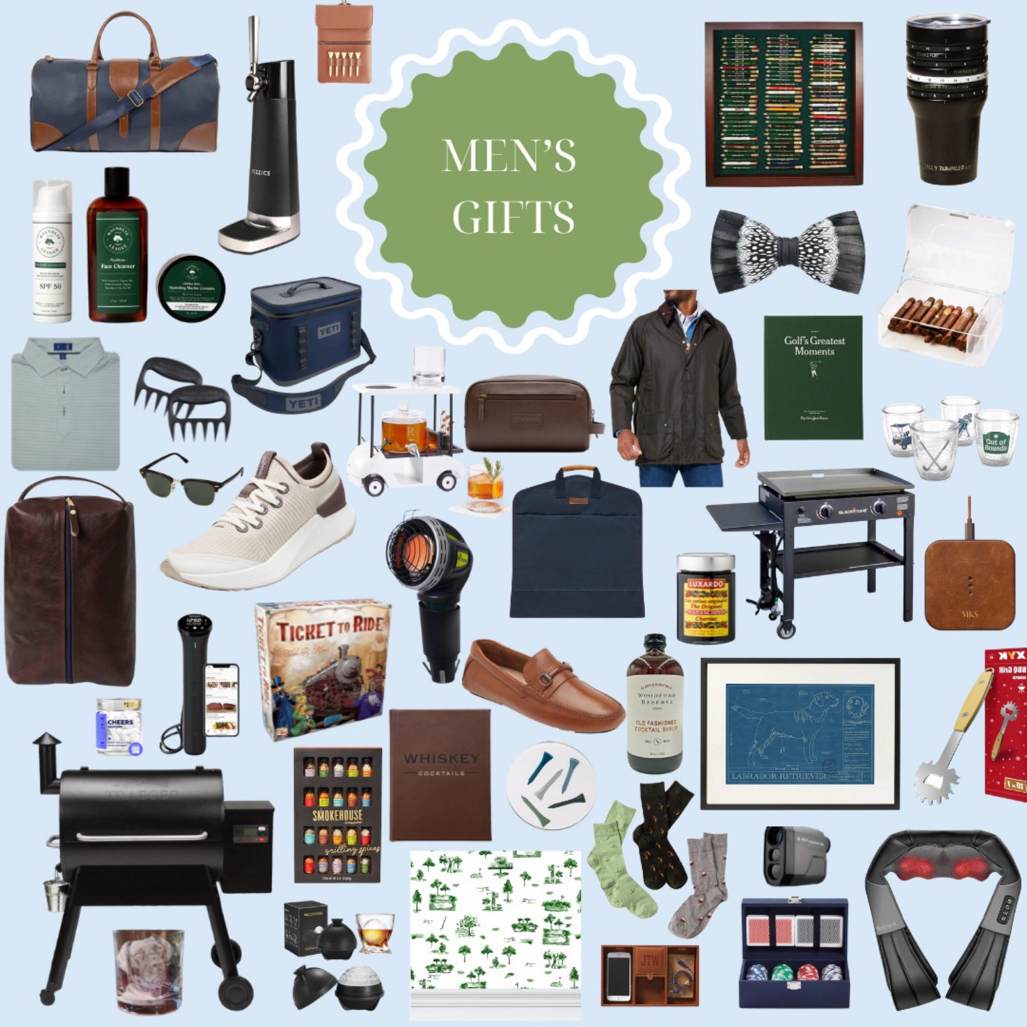 Men’s Christmas Gift Ideas Part 2

If you find men to be the hardest people to shop for on your holiday gifting list then you are in the right place! I’ve rounded up lots of great gift ideas for the guys on your list at a variety of price points and interests! 

See Part 1 of linked ideas in my other LTK post!

Gifts for men, Christmas gift ideas for him, boyfriend, husband, dad, brother, great gift ideas, golf gifts, grill presents, holiday, birthday

#LTKHoliday #LTKGiftGuide #LTKMens