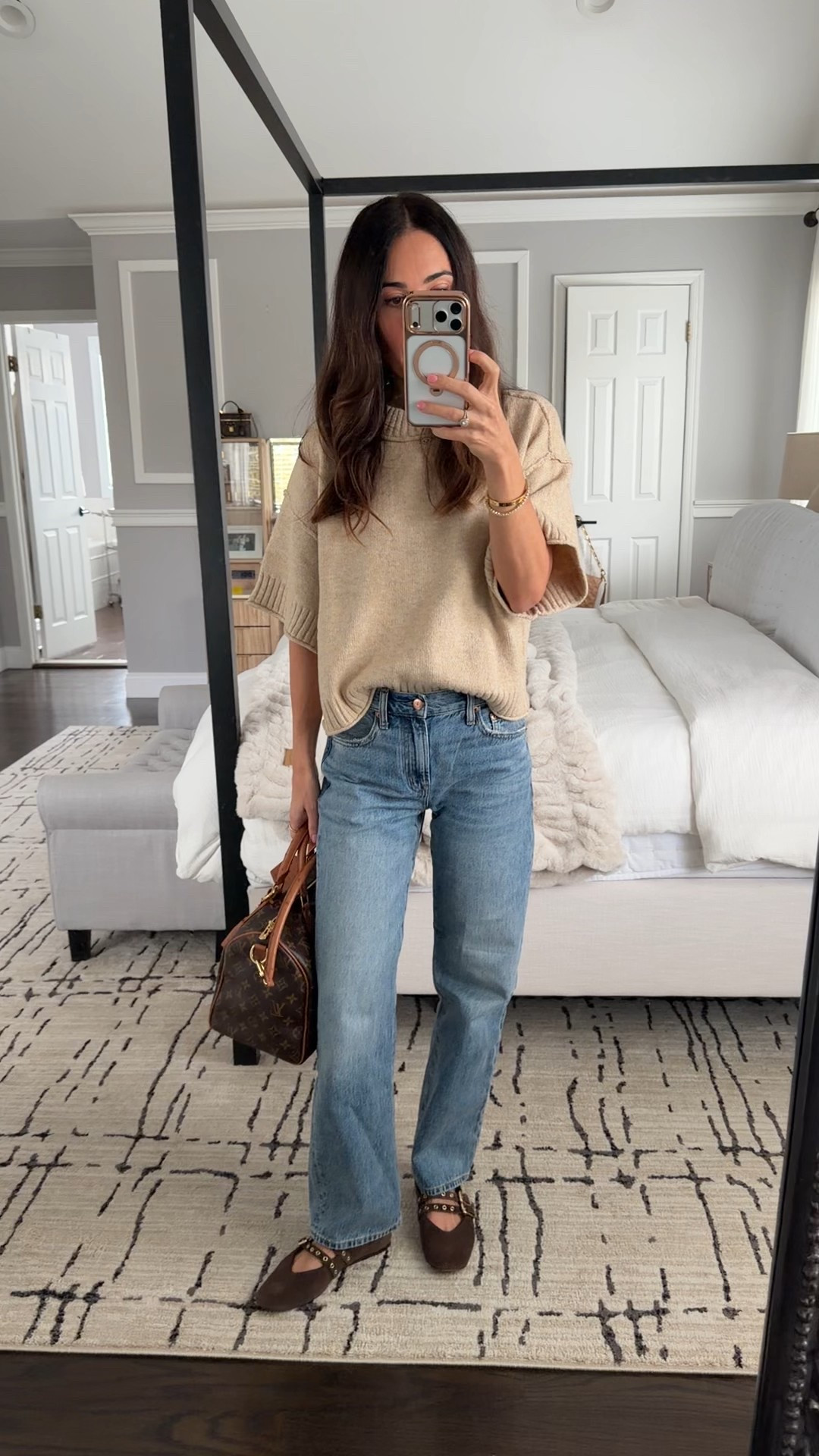 Totally my kind of outfit. A good slouchy sweater tee is a go to top for me. Grabbed this one in two colors. Wearing size xs and 24 in the jeans @nordstrom #nordstrompartner 

#LTKmomlife #LTKOver40