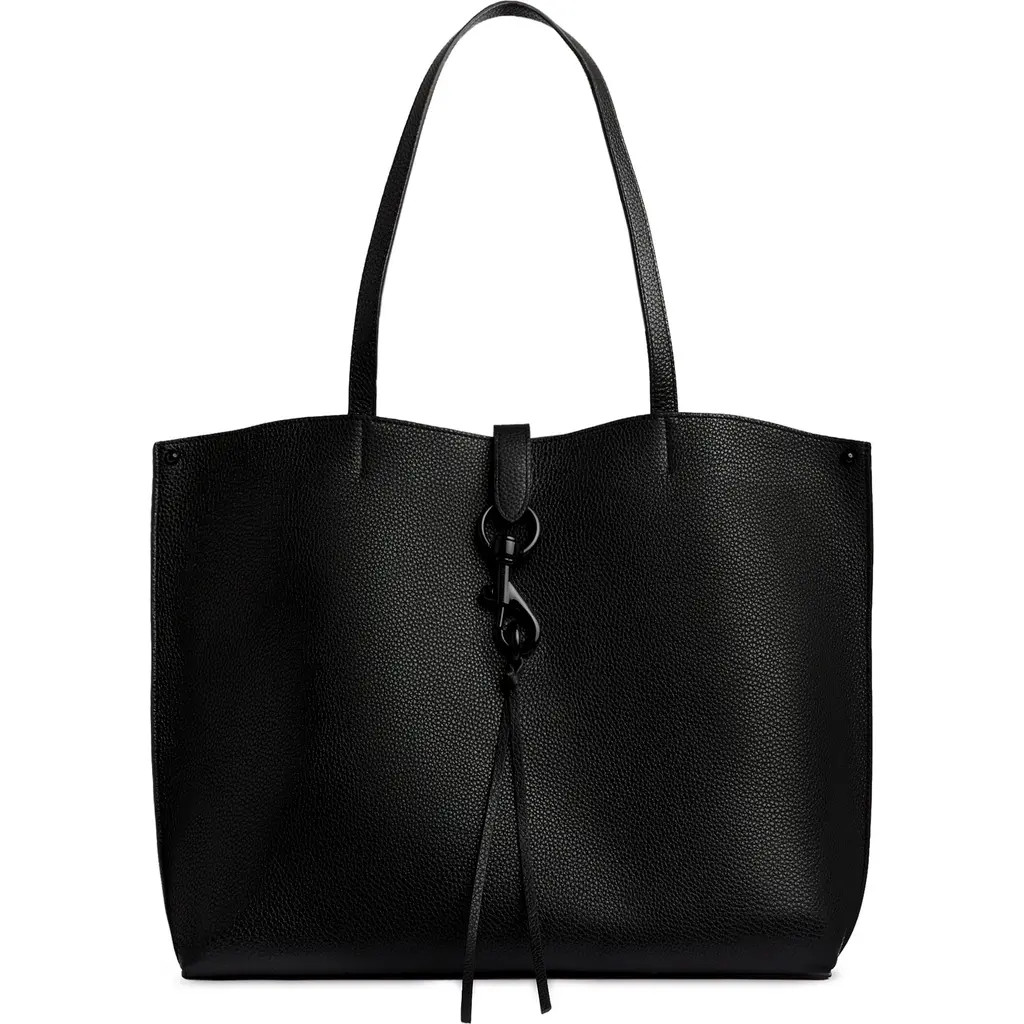 Rebecca Minkoff Megan Leather Tote in Black at Nordstrom | Nordstrom
