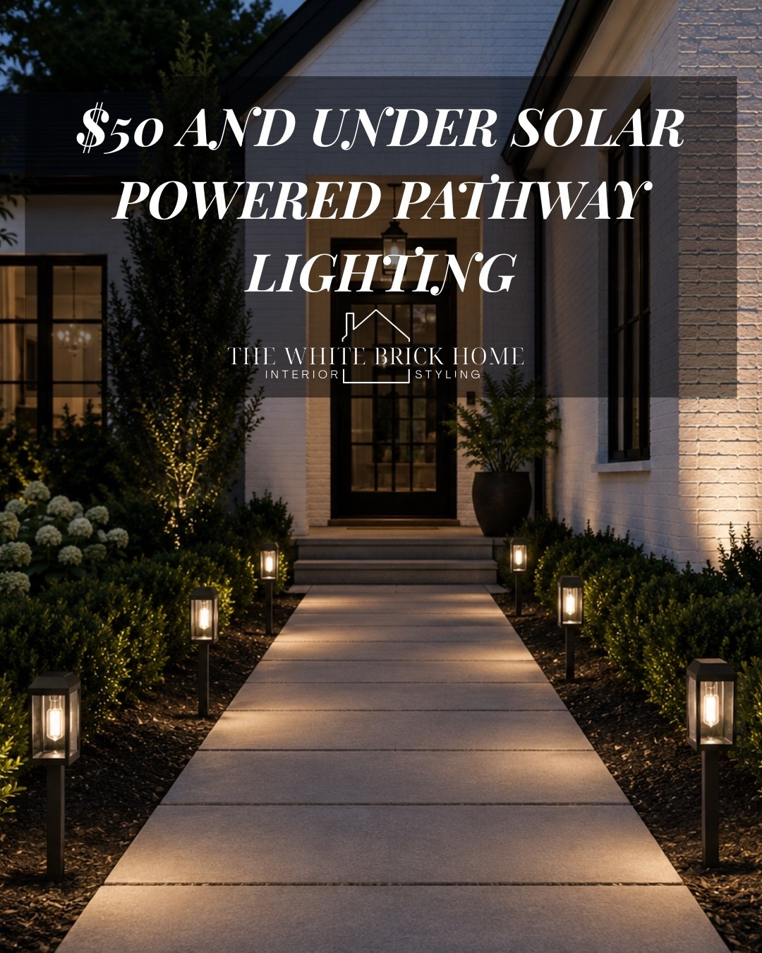 A round up of affordable solar paneled pathway lighting options - such an easy way to add charm and warmth to your front entry or back patio! 

Outdoor, outdoor lighting, lighting, pathway light, outdoor lighting ideas, front door decor, front porch decor, patio decor, patio refresh, home decor, outdoor decor, outdoor furniture ideas, outdoor living ideas, solar powered lighting, solar powered lighting, home decor, home design, target, Amazon, Walmart

#LTKSeasonal #LTKHome #LTKSaleAlert