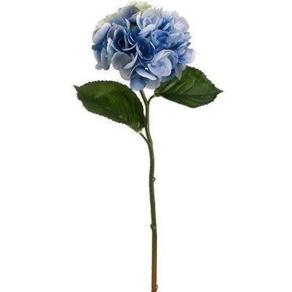Blue Hydrangea Soft Blue, artificial faux silk floral stem | Etsy (US)