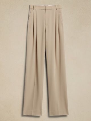 Vasto Wide-Leg Italian Wool Pant | Banana Republic (US)