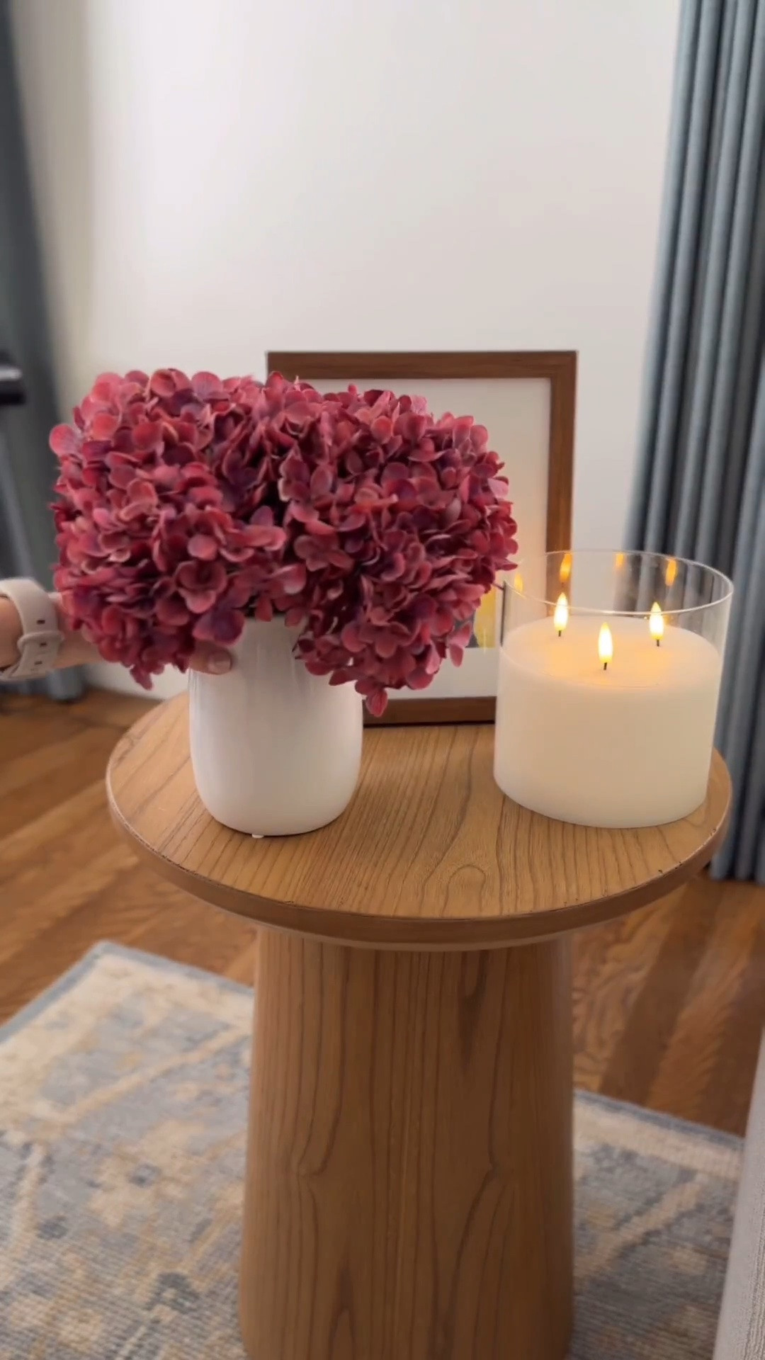 The prettiest faux hydrangeas that actually look real!

#LTKHome #LTKSeasonal