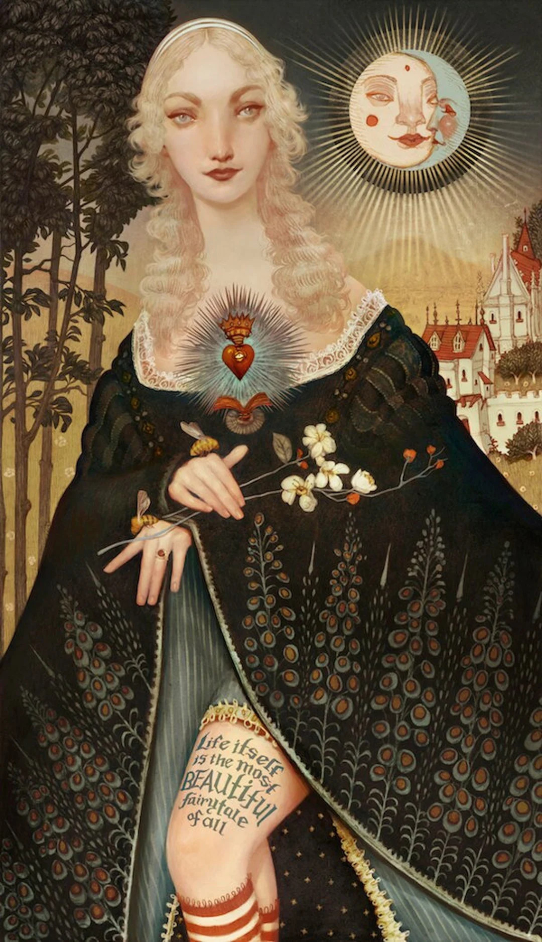 Fairytales and Tattoos Illustrated Art Print | Etsy (US)