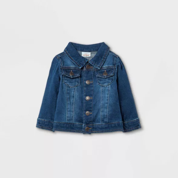 Baby Denim Jacket - Cat & Jack™ Blue | Target