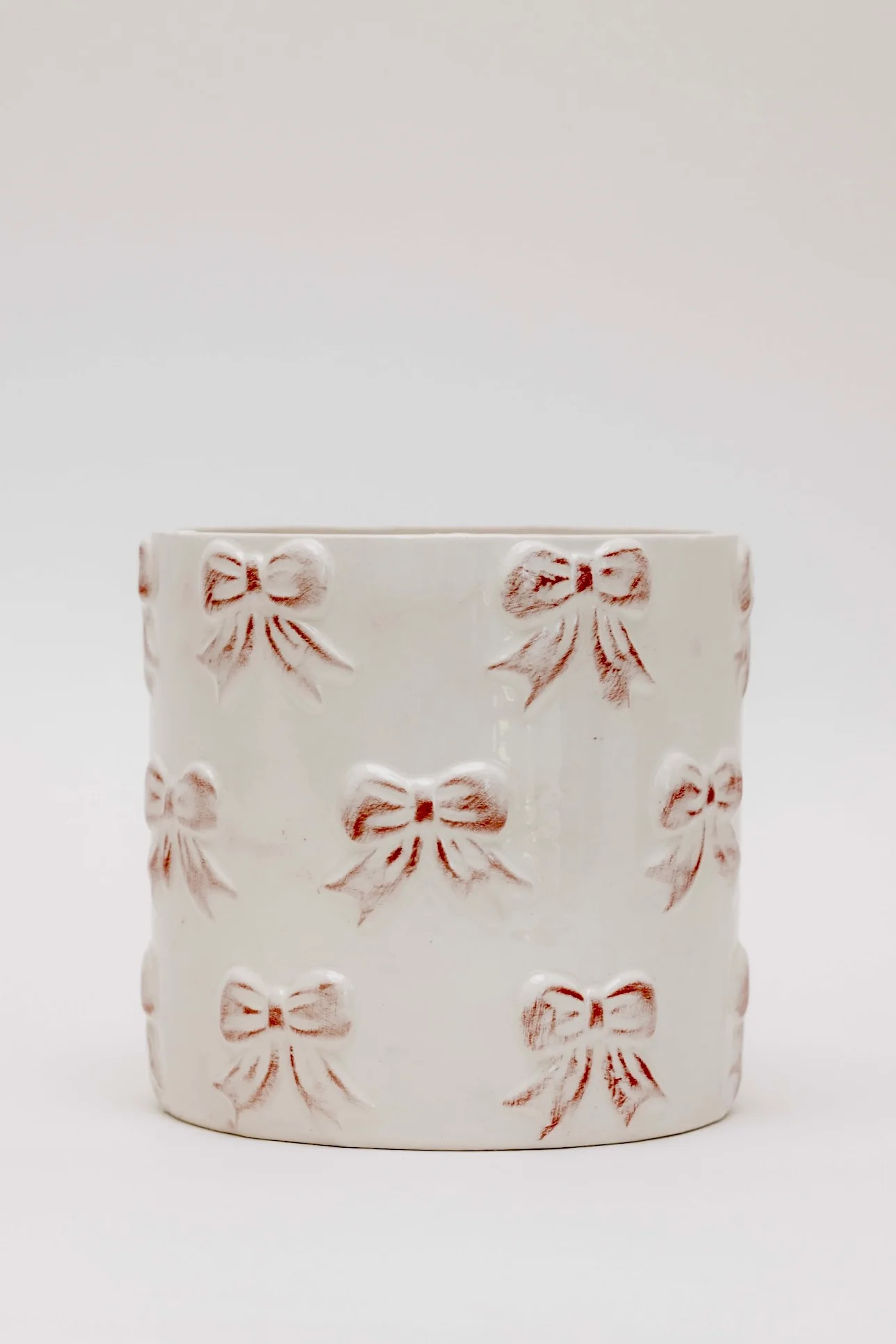 Rustic Bow Crock | THELIFESTYLEDCO