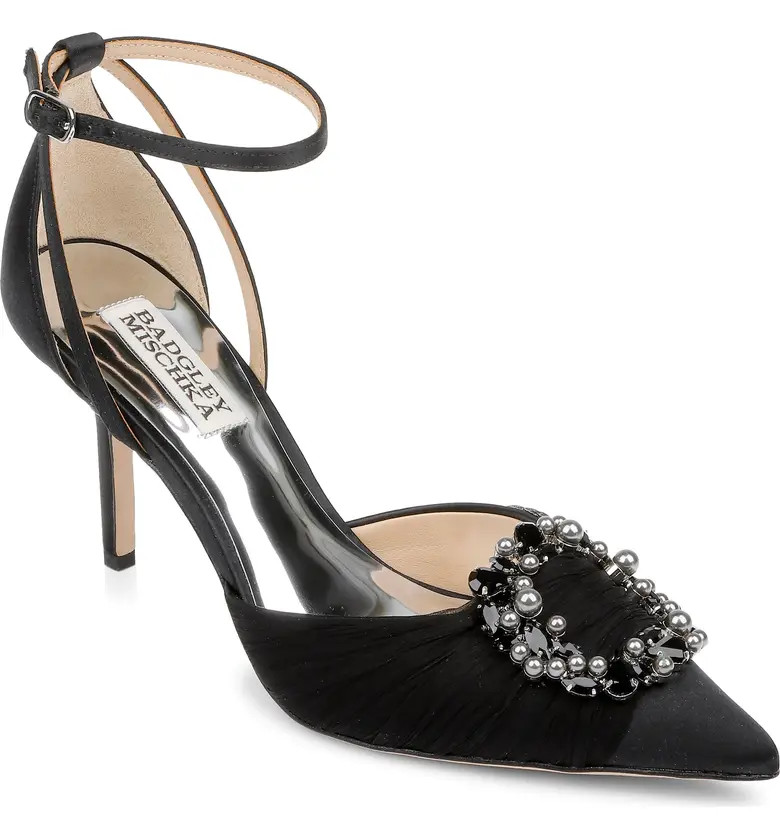 Badgley Mischka Collection Nisha Pointed Toe Pump (Women) | Nordstromrack | Nordstrom Rack