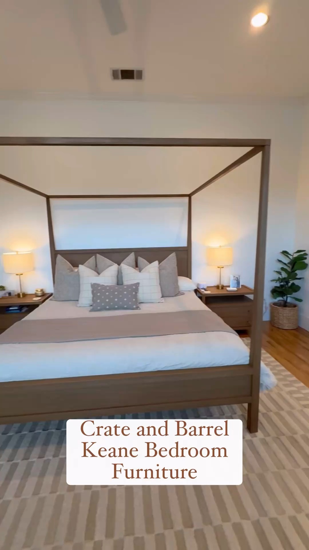 Crate and Barrel Keane Bedroom Furniture 🤍 Comes in multiple colors and more furniture options are available. Also, linking decor!

#LTKHome