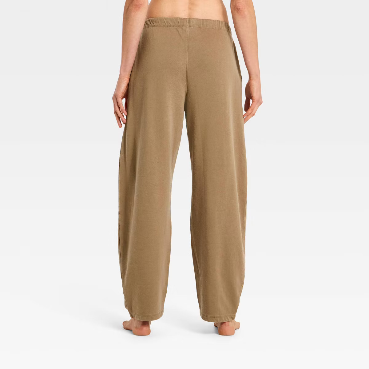 Women's French Terry Barrel Leg Lounge Pants - Auden™ | Target