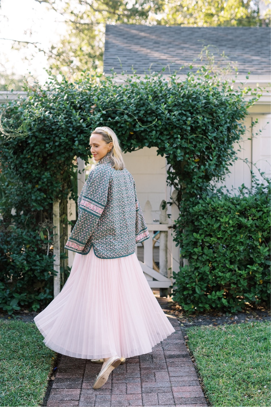 The tulle skirt worn a different way!  With this beautiful trovata jacket.  Love this for holiday AD

#LTKSeasonal #LTKover40 #LTKCyberWeek