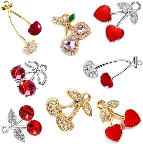 Stino Paired Bulk Enamel & Metal Charms for Jewelry Making, Colorful Metal Pendant for Bracelet N... | Amazon (US)