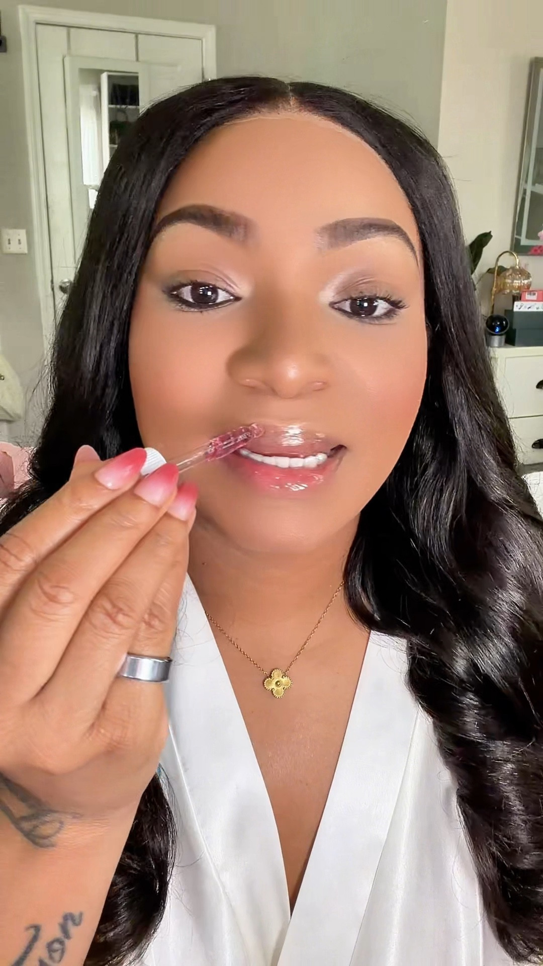 Soft lips but make it effortless 💧✨

Been using the The Ordinary lip serum and my lips stay hydrated ALL day without that sticky feeling 😩

Perfect for no-makeup days or layering with your favorite gloss 💋

If your lips been dry… this your sign 👀

#theordinary #lipcare #hydratedlips #beautyfinds #tiktokshopfinds #glowingskin #liproutine

#LTKselfcare #LTKBeauty #LTKU
