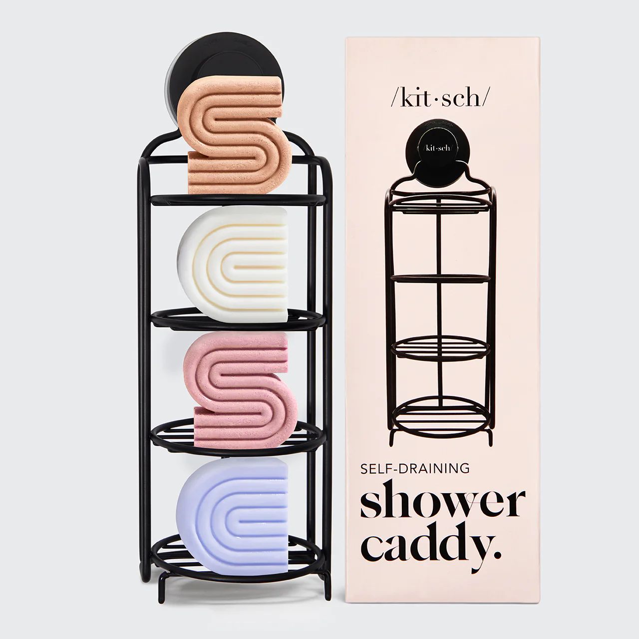 Kitsch Self-Draining Shower Caddy | Kitsch