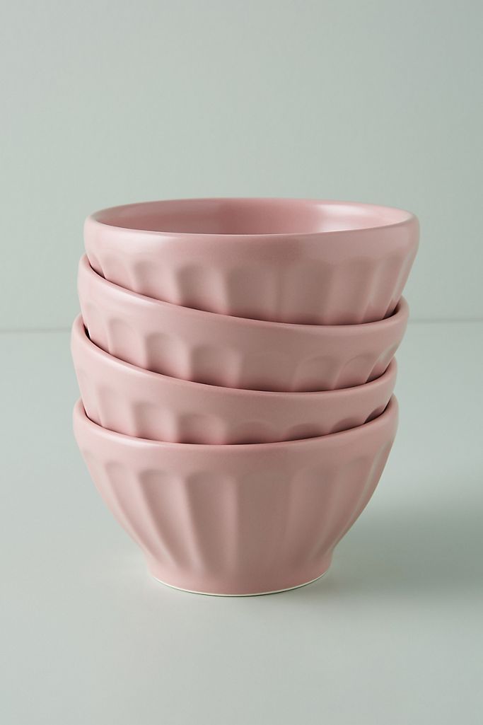 Matte Latte Bowls, Set of 4 | Anthropologie (US)