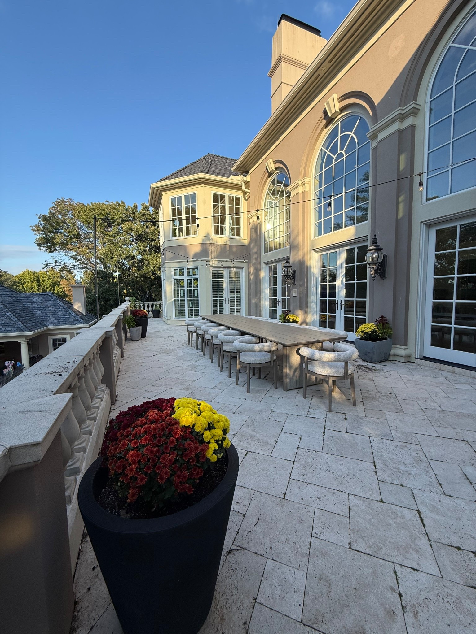 Patio set up ☀️can’t wait to sit out here during the summer!!! 

#LTKHome #LTKdayinmylife #LTKmomlife