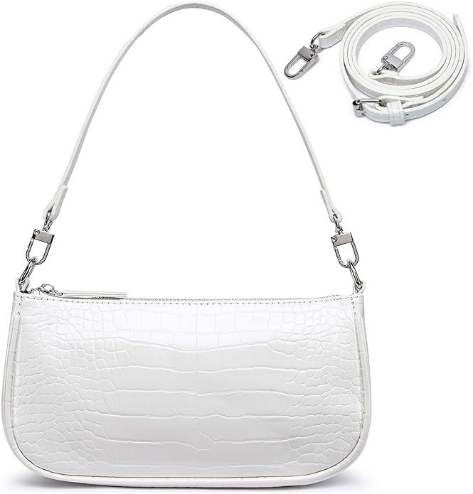 Women Small Shoulder Bag Mini Purse Womens Crossbody Clutch Purses 90s Y2k Bags | Amazon (US)