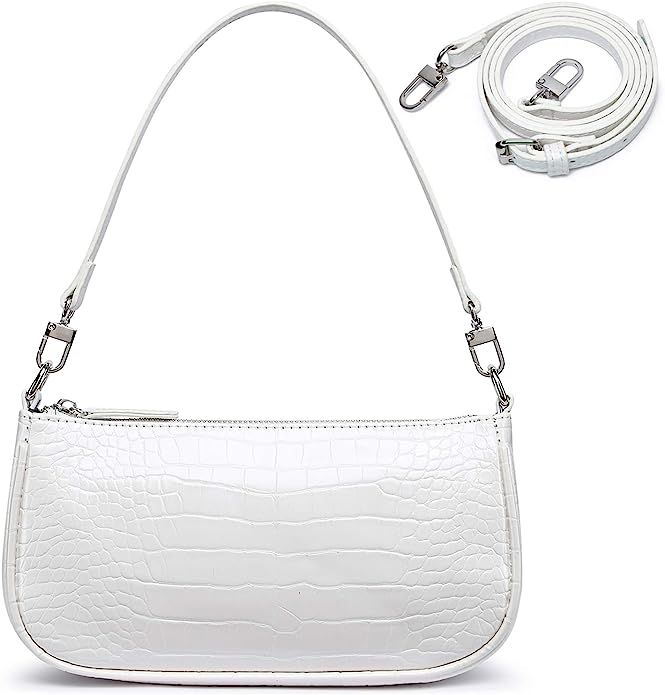 Women Small Shoulder Bag Mini Purse Womens Crossbody Clutch Purses 90s Y2k Bags | Amazon (US)