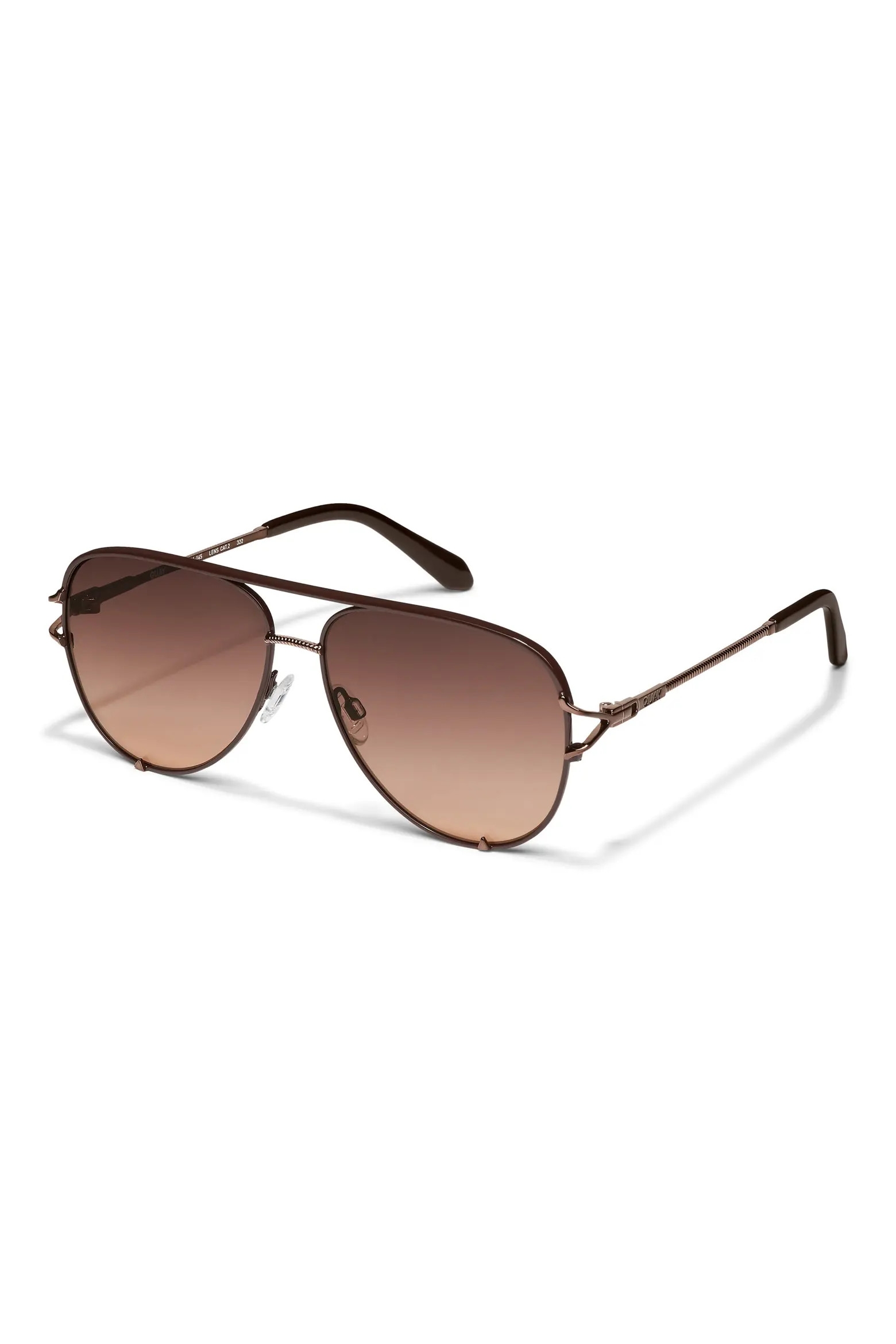 High Key Twist 60mm Gradient Aviator Sunglasses | Nordstrom | Nordstrom