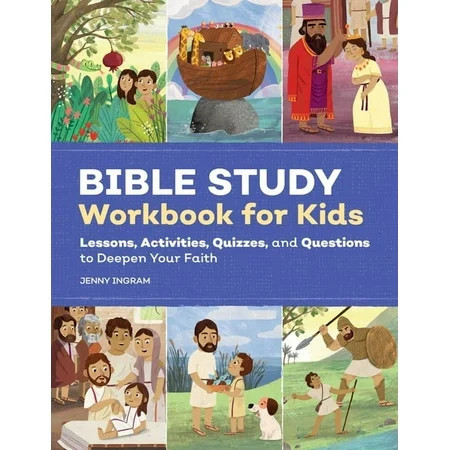 Bible Study Workbook for Kids: Lessons, Activities, Quizzes, and Questions to Deepen Your Faith, (Paperback) | Walmart (US)